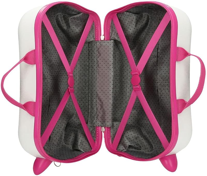 Joumma Disney Marie In White Maleta Infantil Blanco 45x31x20 cms Rígida ABS 24,6L 1,8 kgs 4 Ruedas Equipaje Mano
