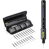 Fanttik K2 Nano Power Drill, Hand Drills, 20 Bits, 800mAh Rechargeable, Tool Kit for DIY Projects, Shells, Plastic, Jewelry, PCB, Aluminum Plate