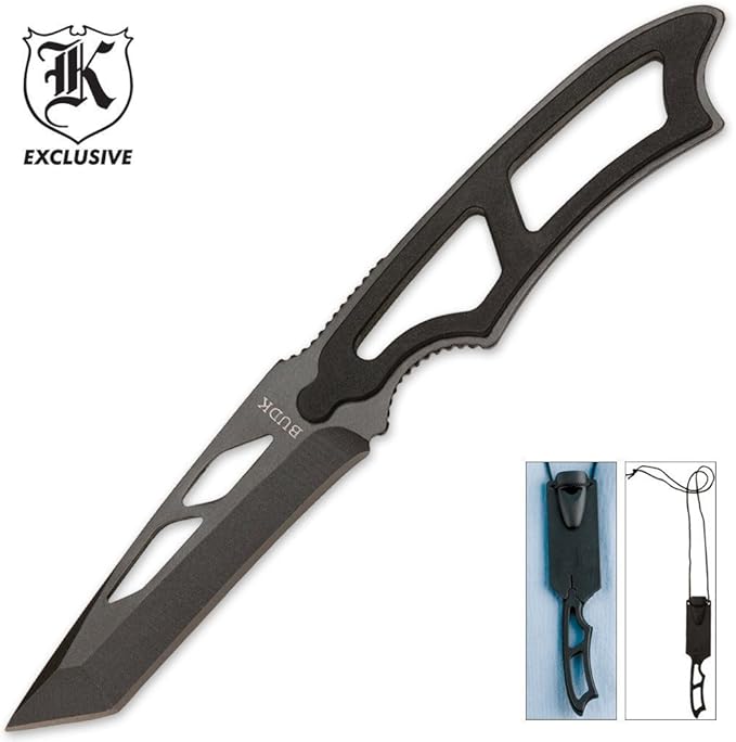 Amazon Com Tactical Warrior Tanto Full Tang Emergency Neck Knife