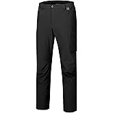 Little Donkey Andy Mens Waterproof Rain Hiking Pants Lightweight Quick Dry Outdoor Mountain Pants