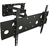 Mount-It! TV Wall Mount Swing Out Full Motion Design for Corner Installation, Fits 40 50, 55, 60, 65, 70 Inch Flat Screen TVs, 220 Lb Capacity (MI-319L)