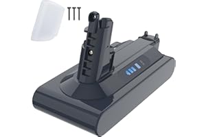 JEMERYY 25.2V 6000mAh V10 Battery Replacement Compatible with Dyson V10 Animal V10 Cyclone V10 Motorhead V10 Fluffy V10 Absolute V10 Carbon Fiber V10 Total Clean SV12 Cordless Stick Vacuum Cleaner