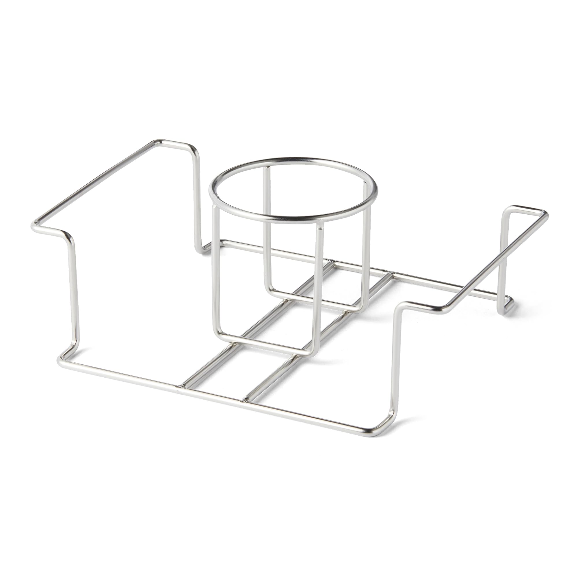 Amazon Basics Halter für Bierdosenhühnchen, Silber, 1 Stück