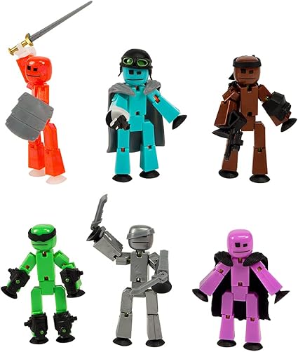 Zing Off The Grid Stikbots Pack, Set of 