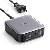 UGREEN 100W USB C Charger, Nexode 4 Ports USB C Charging Station, GaN Fast Desktop Charger Compatible with MacBook Pro, Dell 