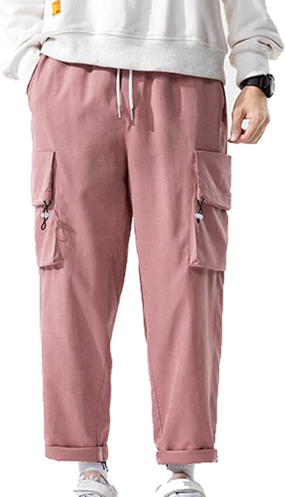 Amazon カーゴパンツ メンズ チノパンツ ロングパンツ ミリタリーパンツ ウォッシュ トレンド感 リラックス フィット ズボン 大きめ レギュラーストレート 耐摩耗性 ワイドパンツ ゆったり ストレッチ おしゃれ カジュアル 男性 ロングパンツ 通販