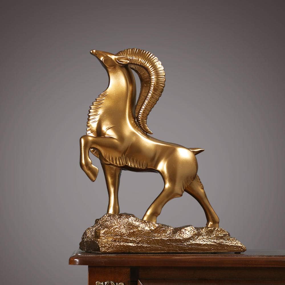 Decoración de esculturas Decoración de ovejas de la Suerte Ovejas del