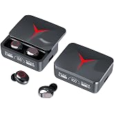 2024 Version True Wireless Bluetooth Earbuds with Charging Case Compatible with Apple &amp; Android, Dual Connect, Built-in Microphone, Stereo Sound in-Ear Bluetooth Headphones Headset - Model 6