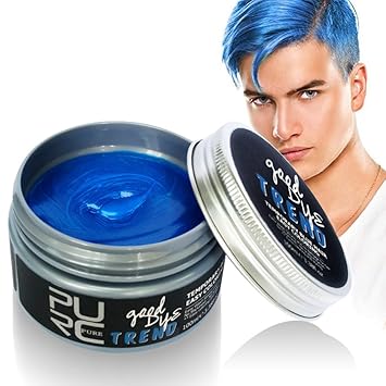 Beautylu Cera De Color Para El Pelo Instantánea Crema Para Teñir Temporalmente El Pelo Lavable Desechable Para Hombres Y Mujeres Varios Colores
