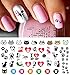 I Love My Cat Kitten Paw Prints Water Slide Nail Art Decals- Salon Quality!