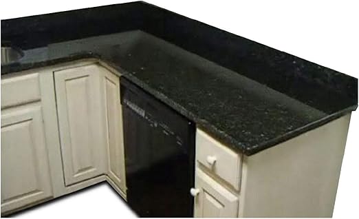 Ez Faux Decor Self Adhesive Peel And Stick Black Marble Granite