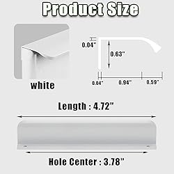 12 Pack Adhesive Edge Finger Tab Pull Self Adhesive