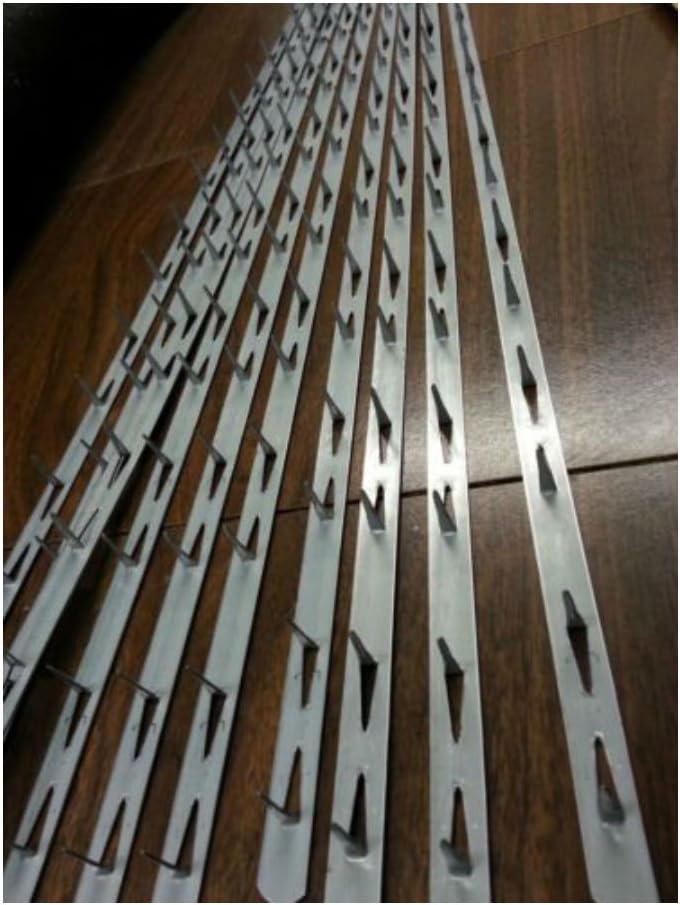 10 pieces Metal Tack Strips 30" Long Upholstery