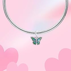 Alstade Spring Butterfly Charm 925 Sterling Silver