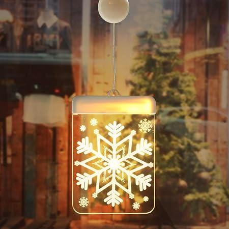 Download Holiday Seasonal Decor 3d Hanging Lantern Silhouette Rope Light Indoor Outdoor Light Up Decoration Home Garden