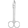 LIVINGO Professional Sharp Toenail Scissors - 4.25 Inch Heavy Duty Nail Scissors, Stainless Steel Manicure Pedicure Scissors Long Handles for Men & Women Thick and Hard Fingernails