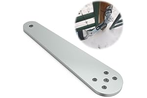 WOIRON Push to Open Gate Bracket for Mighty Mule Automatic Gate Openers, Parts for Mighty Mule gate Opener - Silver