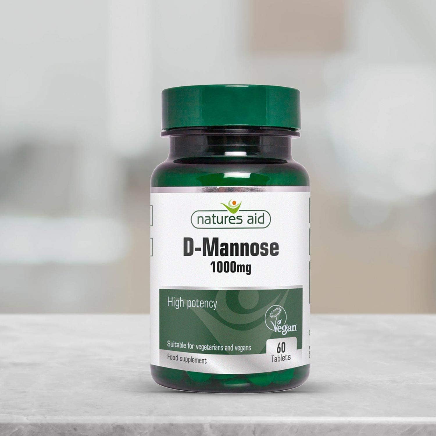Natures Aid D-Mannose 1000mg, High Strength, Supports Urinary Tract Health, Vegan, Non-GMO, Gluten Free, Antioxidant Support - Image 3