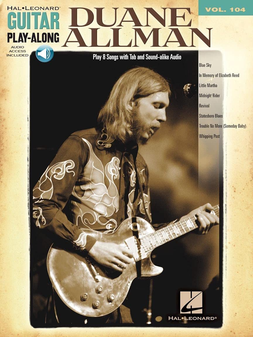 Duane Allman: 104 (Hal Leonard Guitar Play-Along)