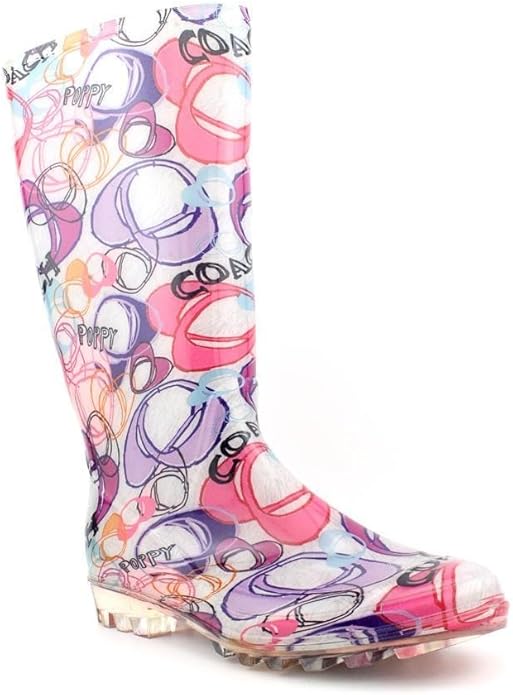 coach rain boots macys
