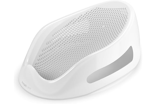 Angelcare Baby Bath Support (Grey) | Ideal for Babies Less than 6 Months Old