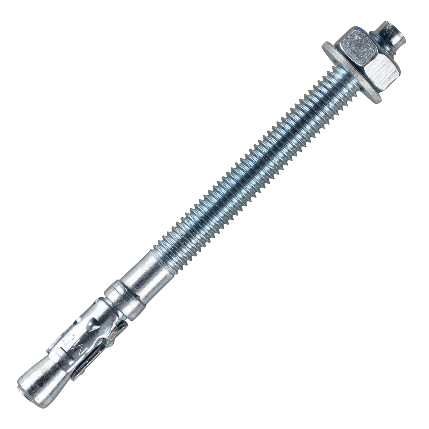 naka24 Pack of 25 LSB M8 8 x 100 mm Heavy Duty Wall Anchor Dowels Heavy Duty Anchor Bolt Galvanised