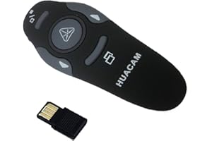 HUACAM DGF-22 RF 2.4GHz Wireless USB PowerPoint PPT Presenter Remote Control Wireless Presentation Presenter Mouse with Point