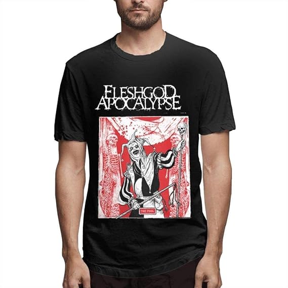 Amazon Fleshgod Apocalypse メンズ Tシャツ ファッション スポーツ 半袖 贈り物 Tシャツ カットソー 通販