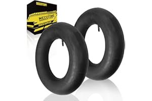 Mecotime 2 Pack 4.80/4.00-8" Premium Replacement Inner Tire Tubes for Mowers,Hand Trucks,Wheelbarrows,Carts Generators,Yard T
