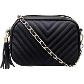 Small Crossbody Purses for Women Quilted Crossbody Shoulder Handbags Trendy Clutch Purse Camera Bag