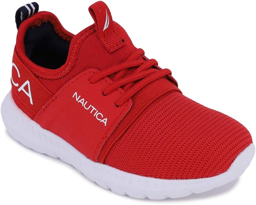 Nautica Kids Boys LaceUp Fashion Sneaker Breathable Athletic Running