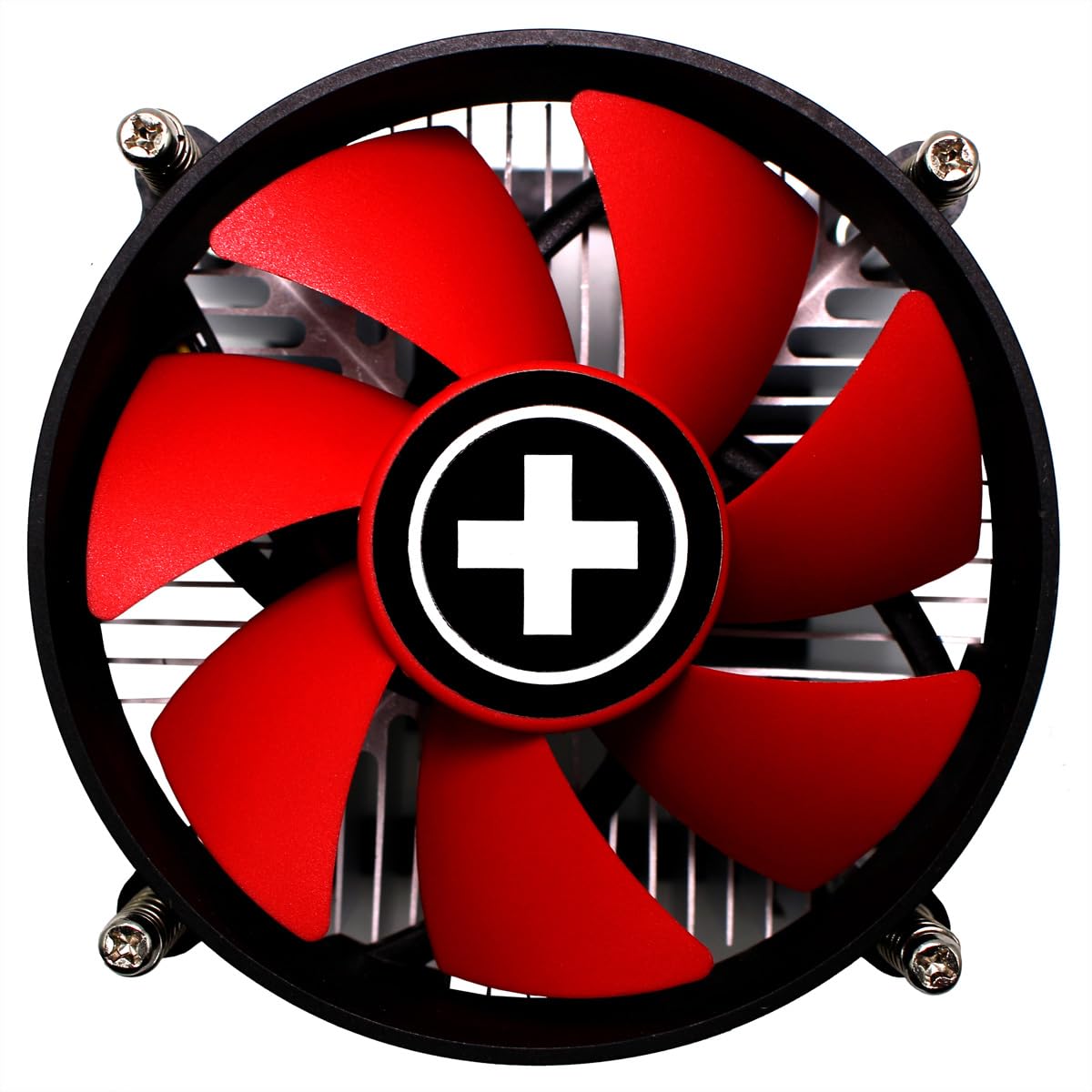 Xilence I350PWM Intel CPU Cooler, LGA 1700, 110W TDP, Top Blow, Quiet 92 mm PWM Fan, Easy Assembly, Ideal for Moderate Cooling Requirements in Office and Home PC, Silver