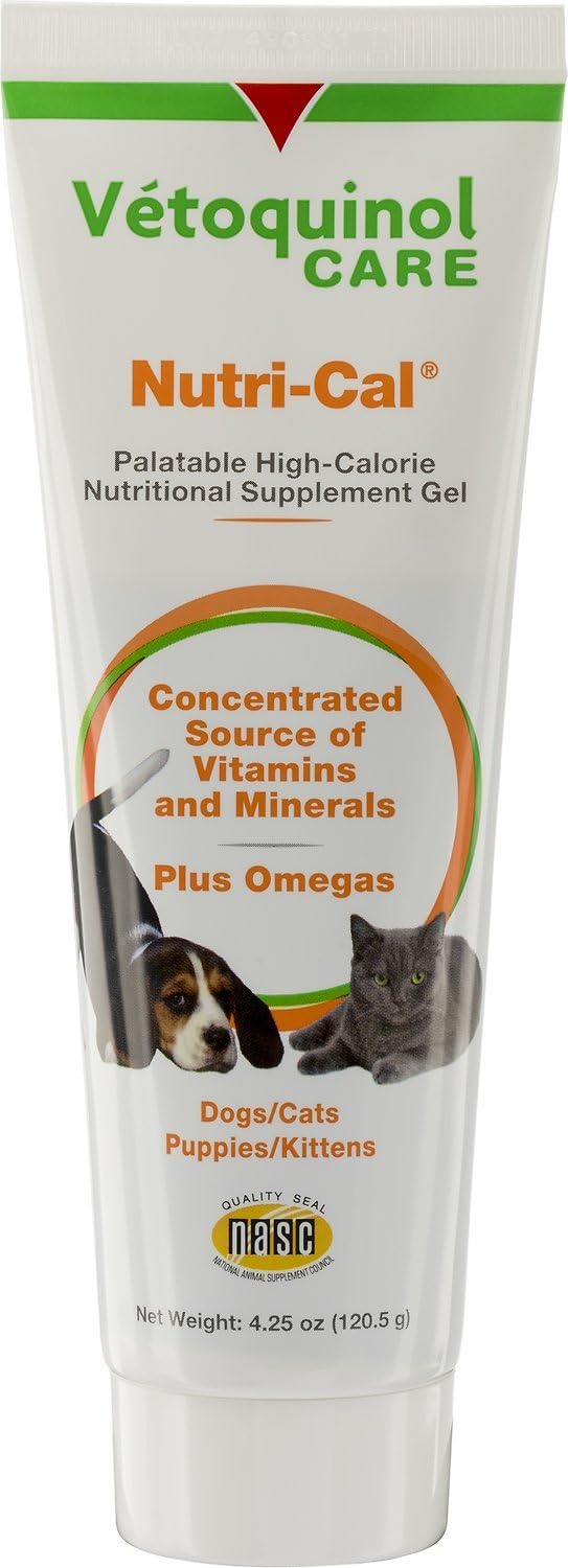 Vet Solutions NutriCal Oral Gel Dog & Cat Supplement, 4.25