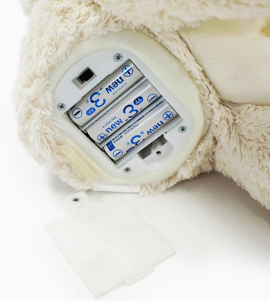 Baby GUND Peek-A-Boo My 1st Teddy Cream Bear Animated Plush Stuffed Animal, 11.5": Toys & Games