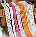 RayLineDo® 30 Meters Assorted Vintage Style Lace Ribbon Trim Bridal Wedding Scalloped Edge Crochet Lace
