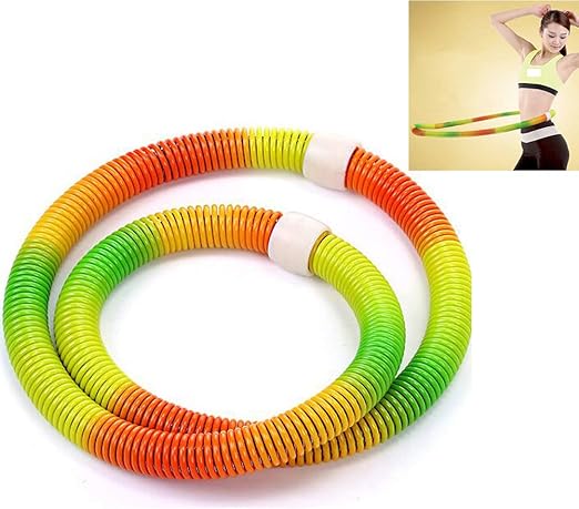 Soft Spring Hula Hoop - Hula Hoop niños Adultos Fitness portátil ...