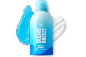 SPA LUXETIQUE WORLD Spa Luxetique Body Wash, Jelly to Foam Shower Gel Mousse Moisturizing/Deep Clean/Refreshing/Sunscreen Cleaning, Natural Body Wash Paraben/Cruelty Free, Ocean Breeze Scent, 6.8 fl oz