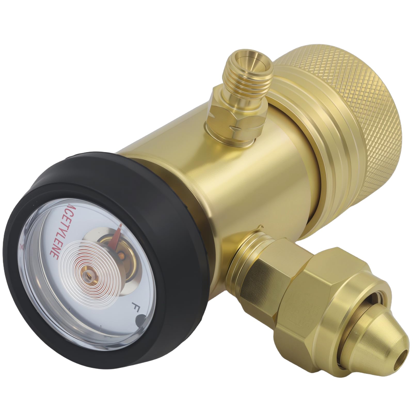 Photo 1 of AWLOLWA AR-MC CGA200 MC Tank Acetylene Regulator, Matching Turbo Style Acetylene Kit, Air Acetylene