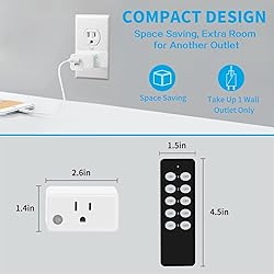 Sonsonai Wireless Remote Control Outlet