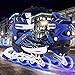 Aceshin Adjustable Inline Skates for Kids, Safe and Durable, Illuminating Rollerblades for Boys and Girls