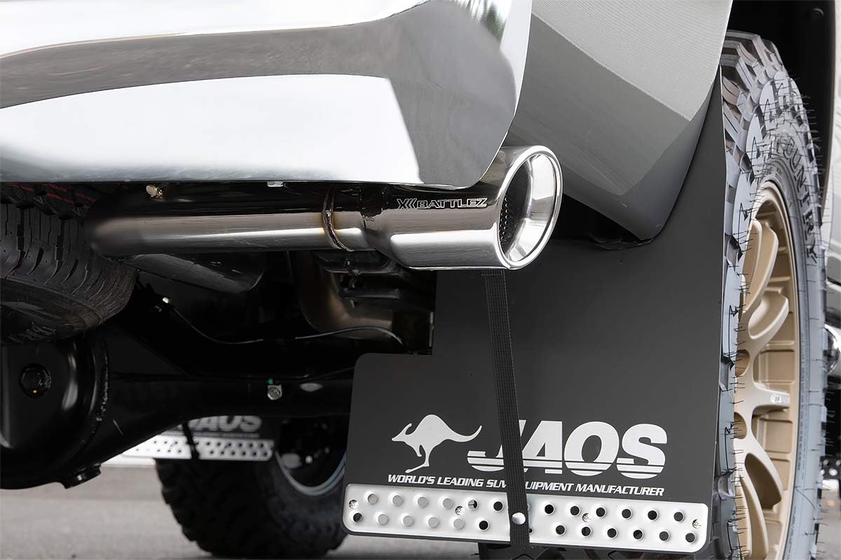 Amazon ジャオス Jaos ハイラックス 125系 後期 Battlez マフラー Zs S マフラー 車 バイク