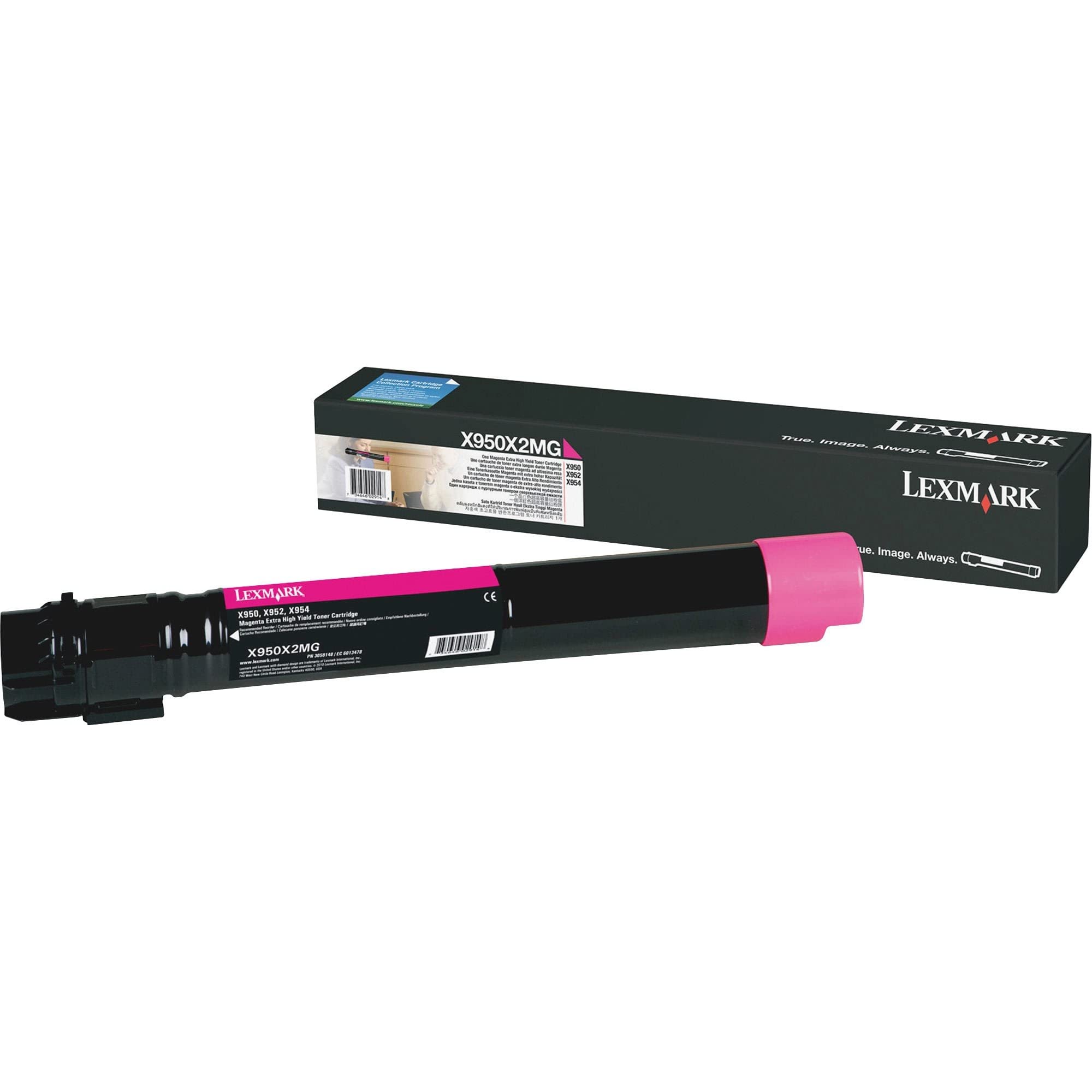 Lexmark X950X2MG Laser Toner for X950 - Magenta