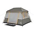 Naturehike Cape 4/6/8 Person Camping Tent, 60S Easy Setup Instant Tent Pop up Tent, Waterproof Large Tall 6/8 Person Tents for Camping, Car Camping