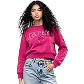 Pro Standard NBA womens Womens Nba Classic Triple Pink Brushed Back French Terry Crewneck Sweatshirt