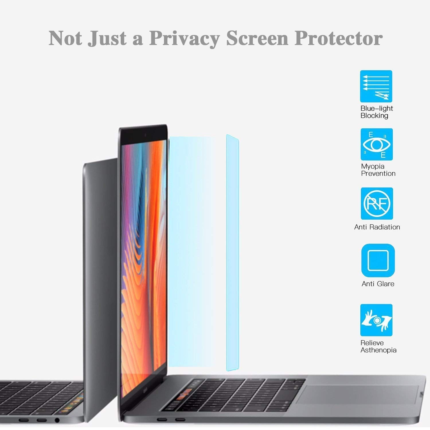 2 Pack 14 Inch Laptop Screen Protector Blue Light And Anti Glare