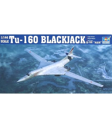 Amazon.com: Zvezda Models Tupolev Tu-160 Blackjack Model Kit