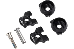 Yosoo Health Gear Bike Seat Post Clamp 7x9mm, Adjustable Seat Tube Clip for Carbon and Steel Saddle, Cycling Accessories