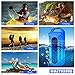 KastKing Dry Bags,100% Waterproof Storage Bags,Military Grade Construction for Swimming,Kayaking,Boating,Hiking,Camping,Fishing, Biking,Skiing,Blue,30L