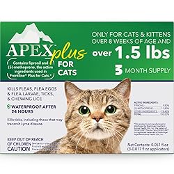 Apex Plus Flea Treatment for Cats, 1.5+ lbs — Cat