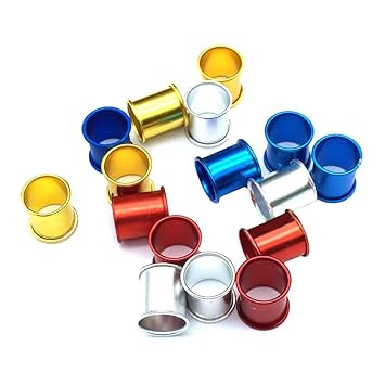 Adhere To Fly 200 pcs Aluminium Taube Bein Ringe Vogel Ringe Identifizierung Race Tauben Bunte Ring